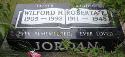 Wilford Harold Jordan - gravestone  (249 KB)
 
(Click on Picture to View Full Size)