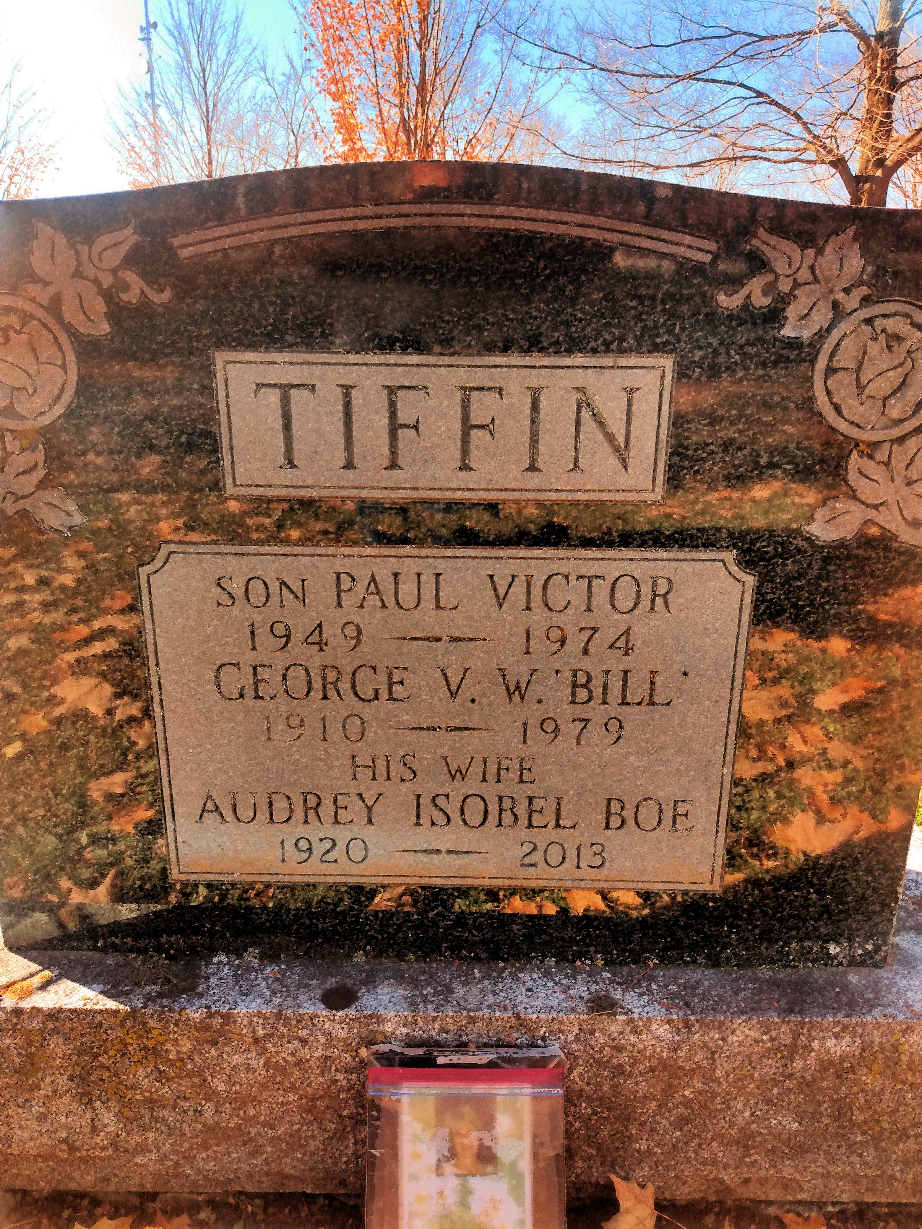 George Tiffin - gravestone  (38025 KB)
 
Photo credit: Wayne Bower
(Click on Picture to View Full Size)